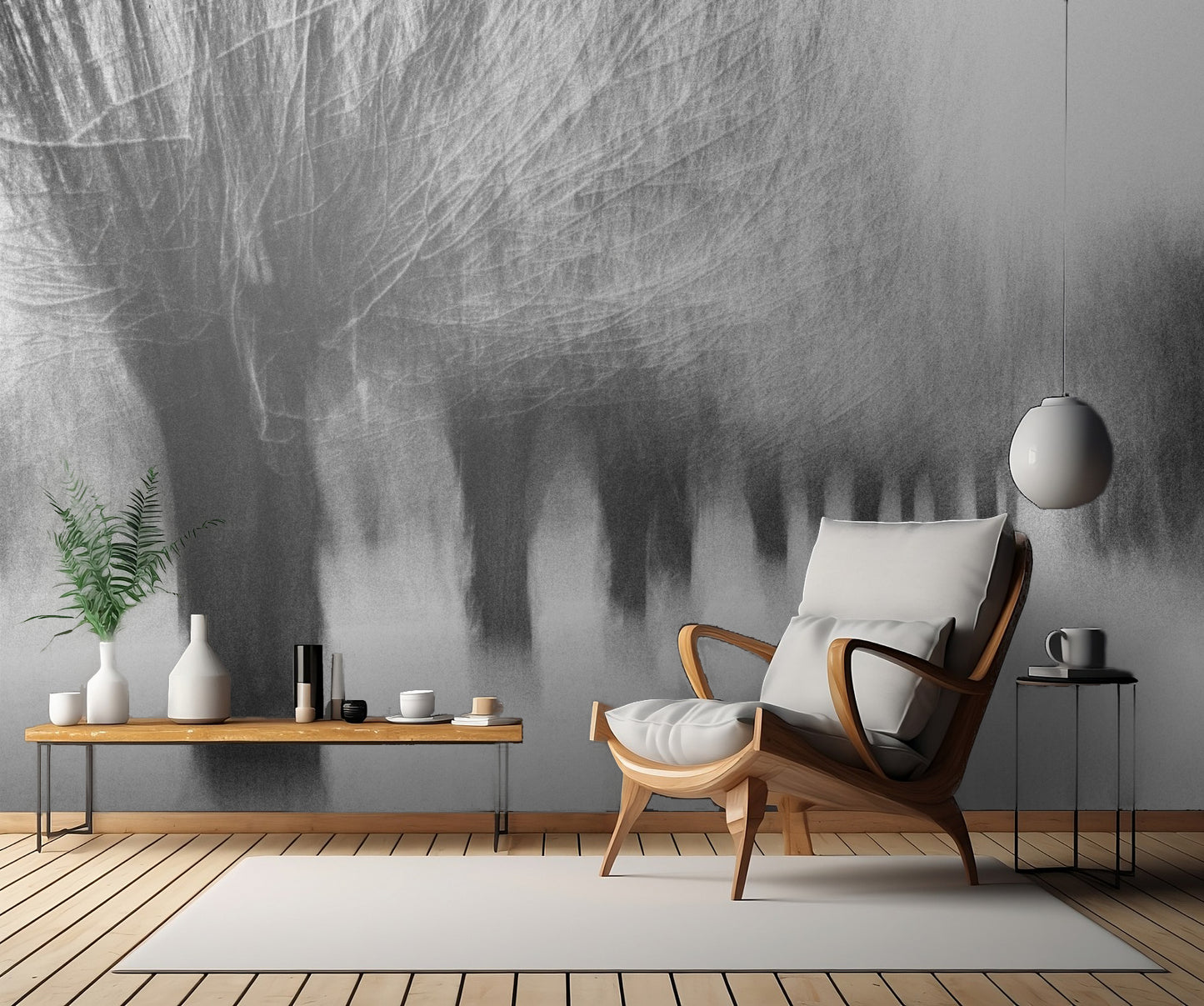 Winterwillows fototapet