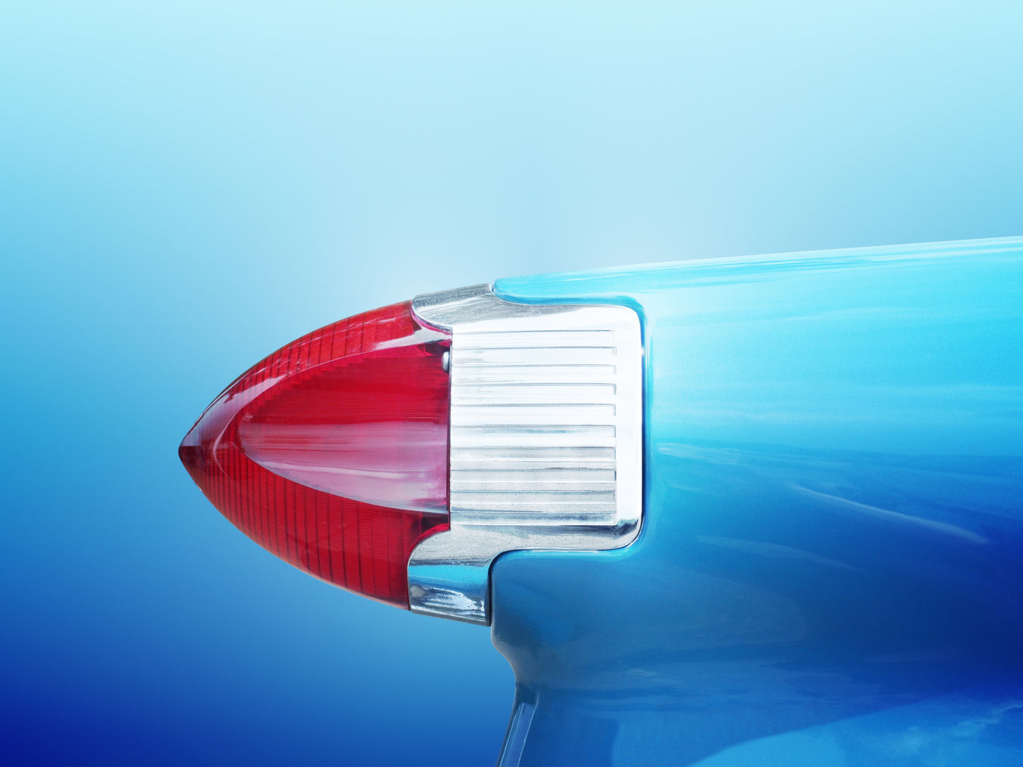 US classic car 88 1956 tail fin abstract fototapet