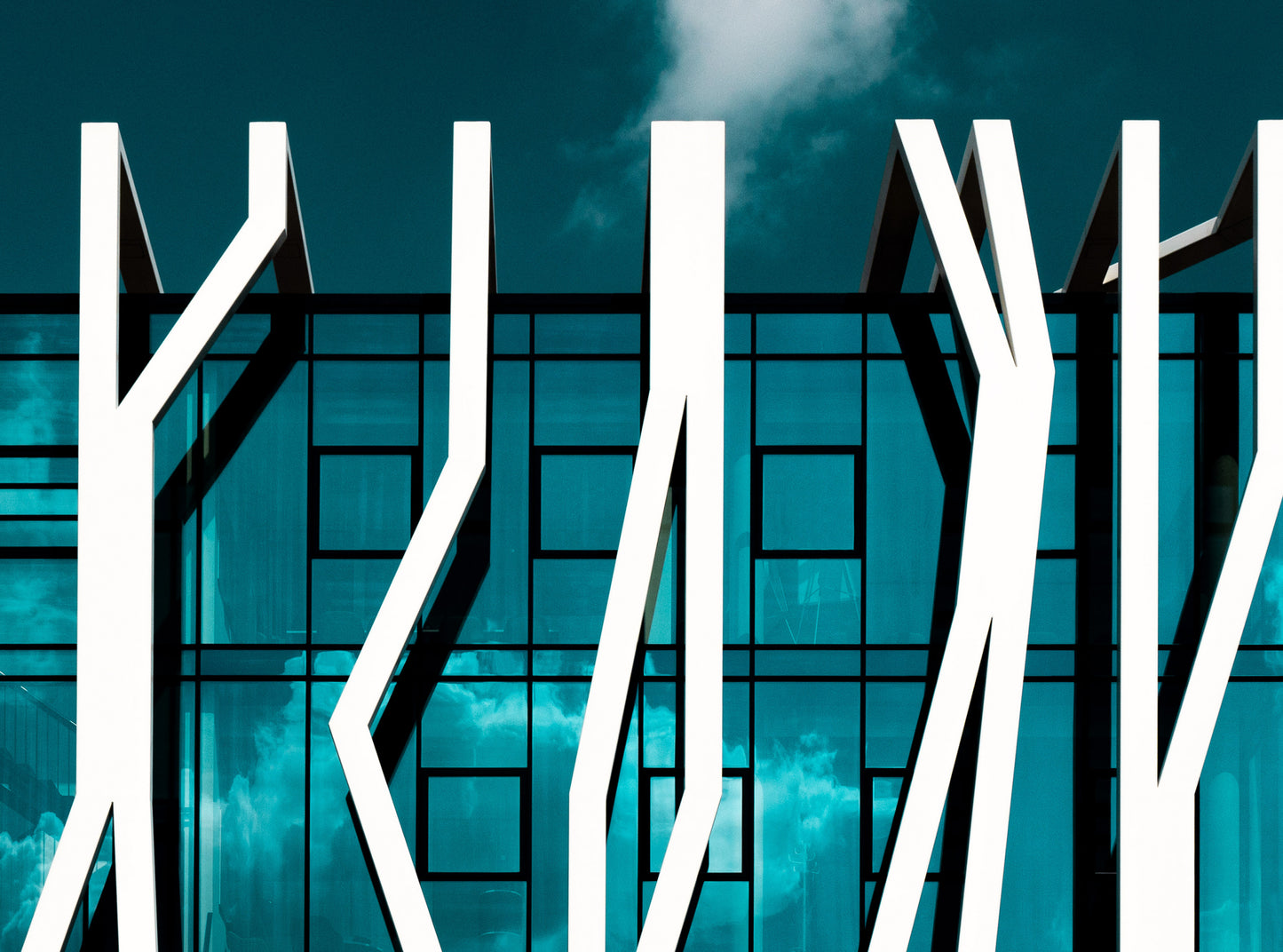 abstract facade fototapet