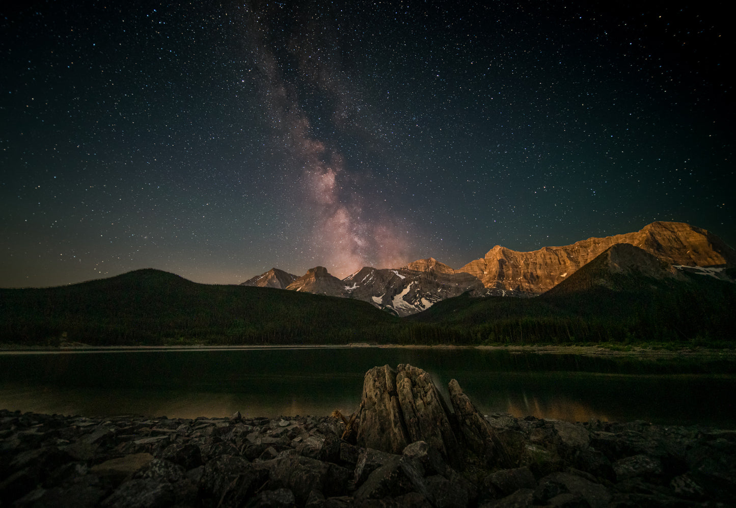 A starry night fototapet