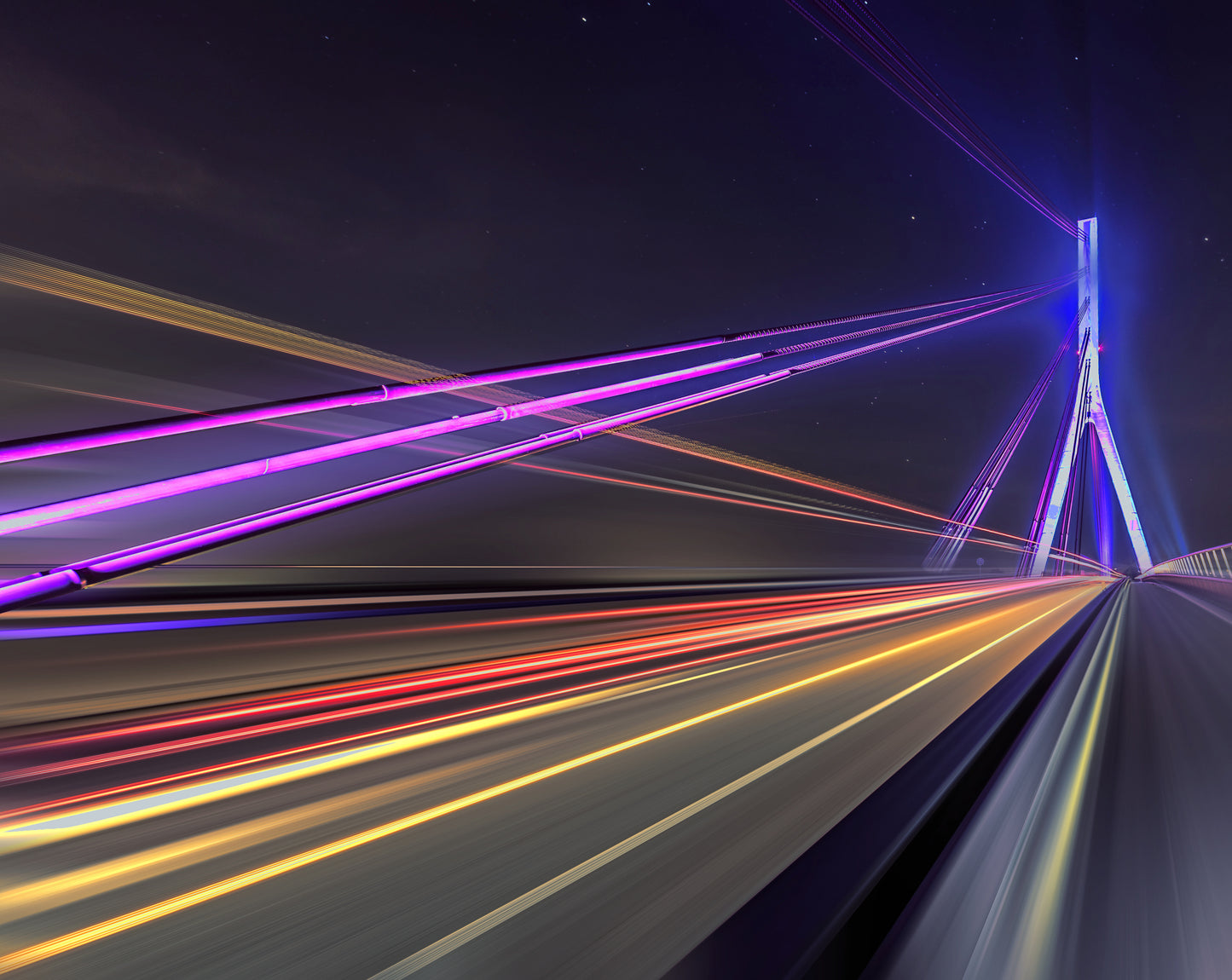 With a lot of dynamics fototapet