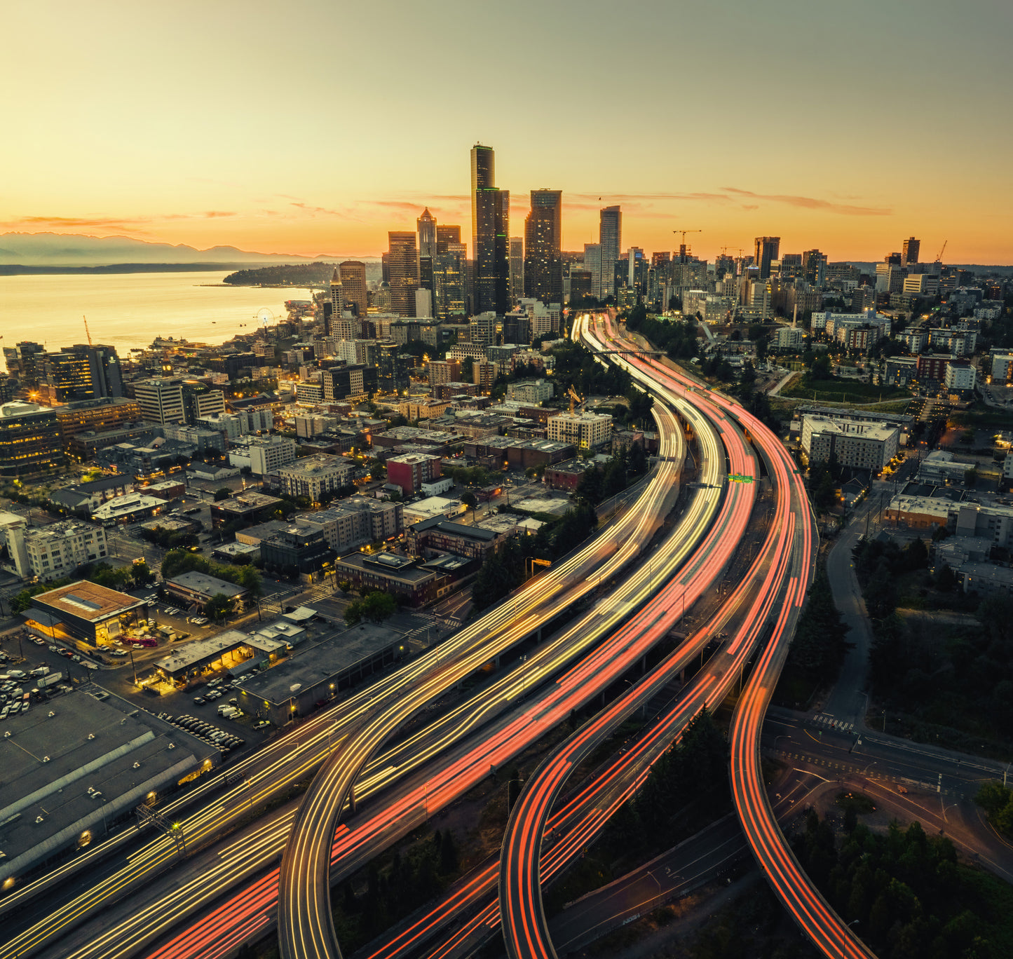 Way to Seattle fototapet