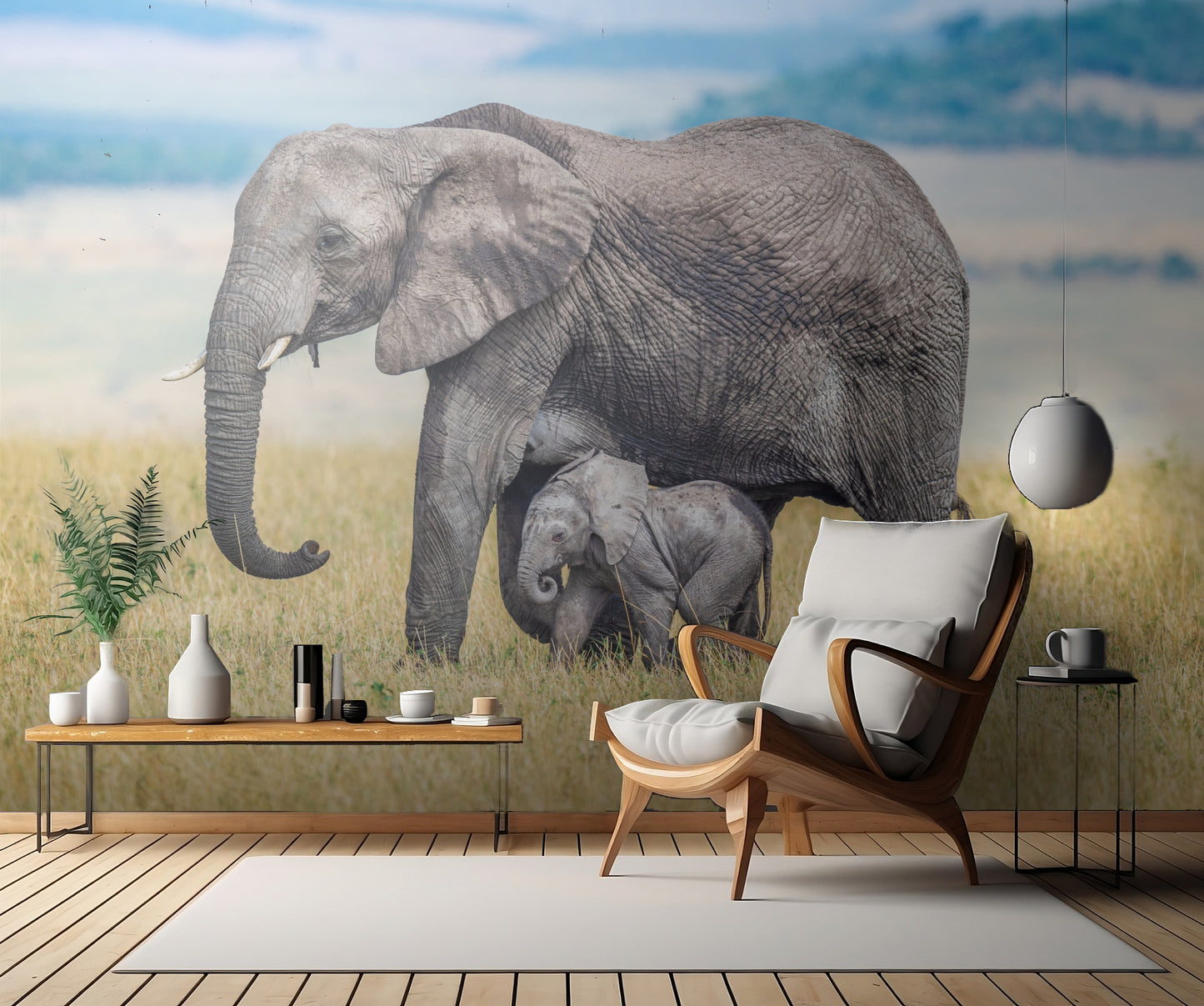 A wee one. fototapet