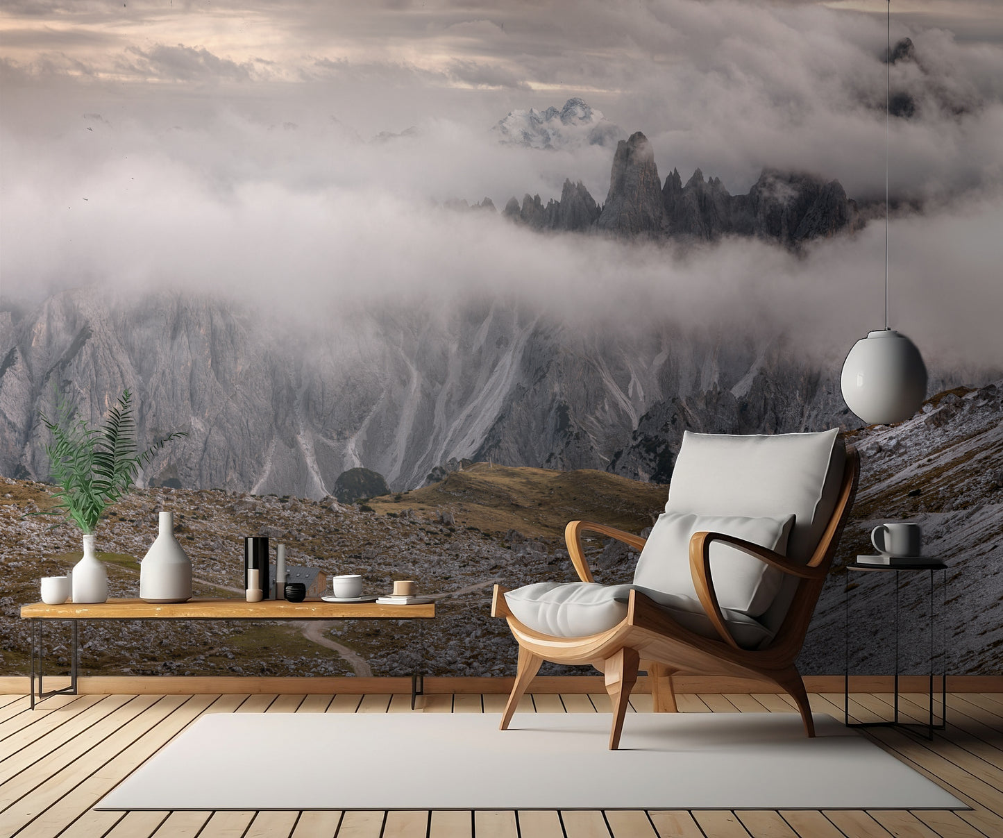 Cadini di Misurina fototapet