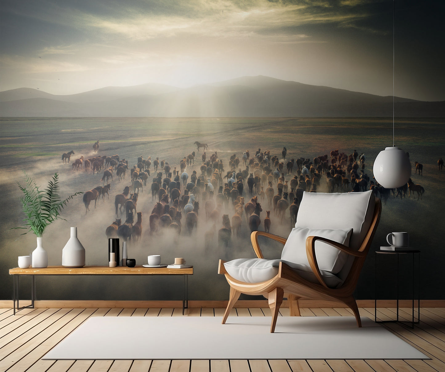 Wild Horses fototapet