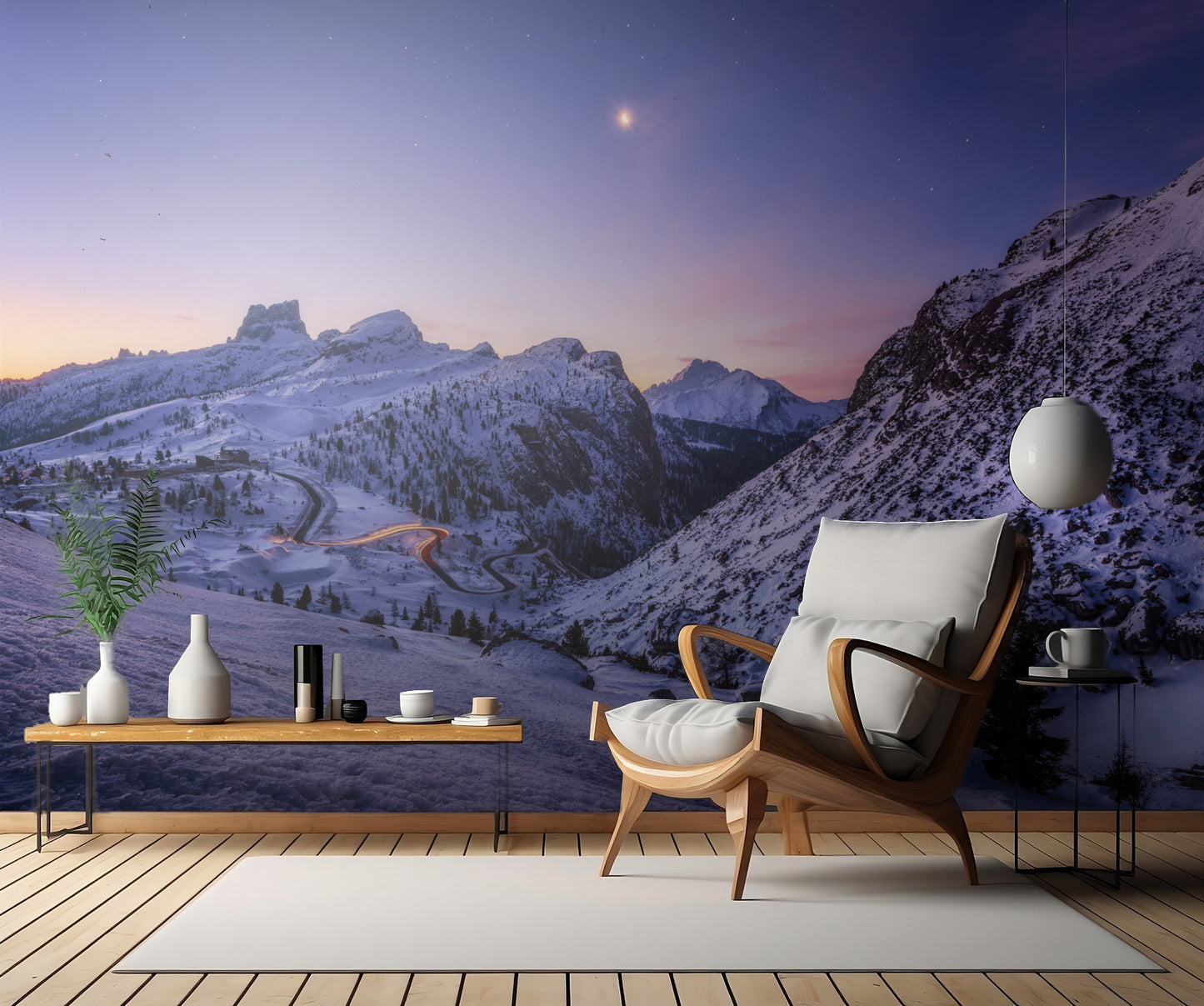 A Moment before Sunrise fototapet