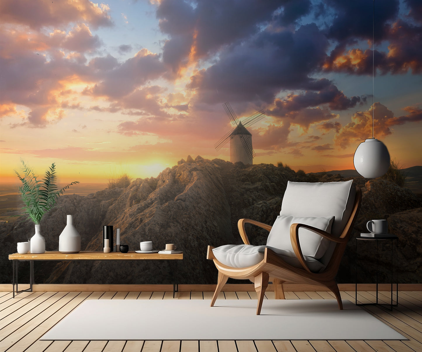 Windmill in Castilla A736540 fototapet