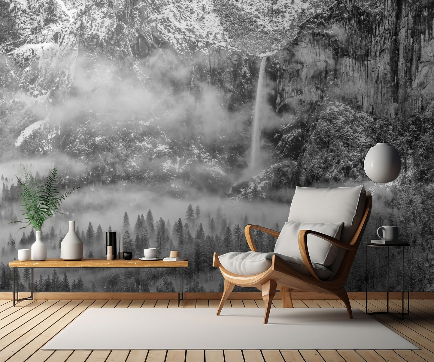 Yosemite after snow fototapet