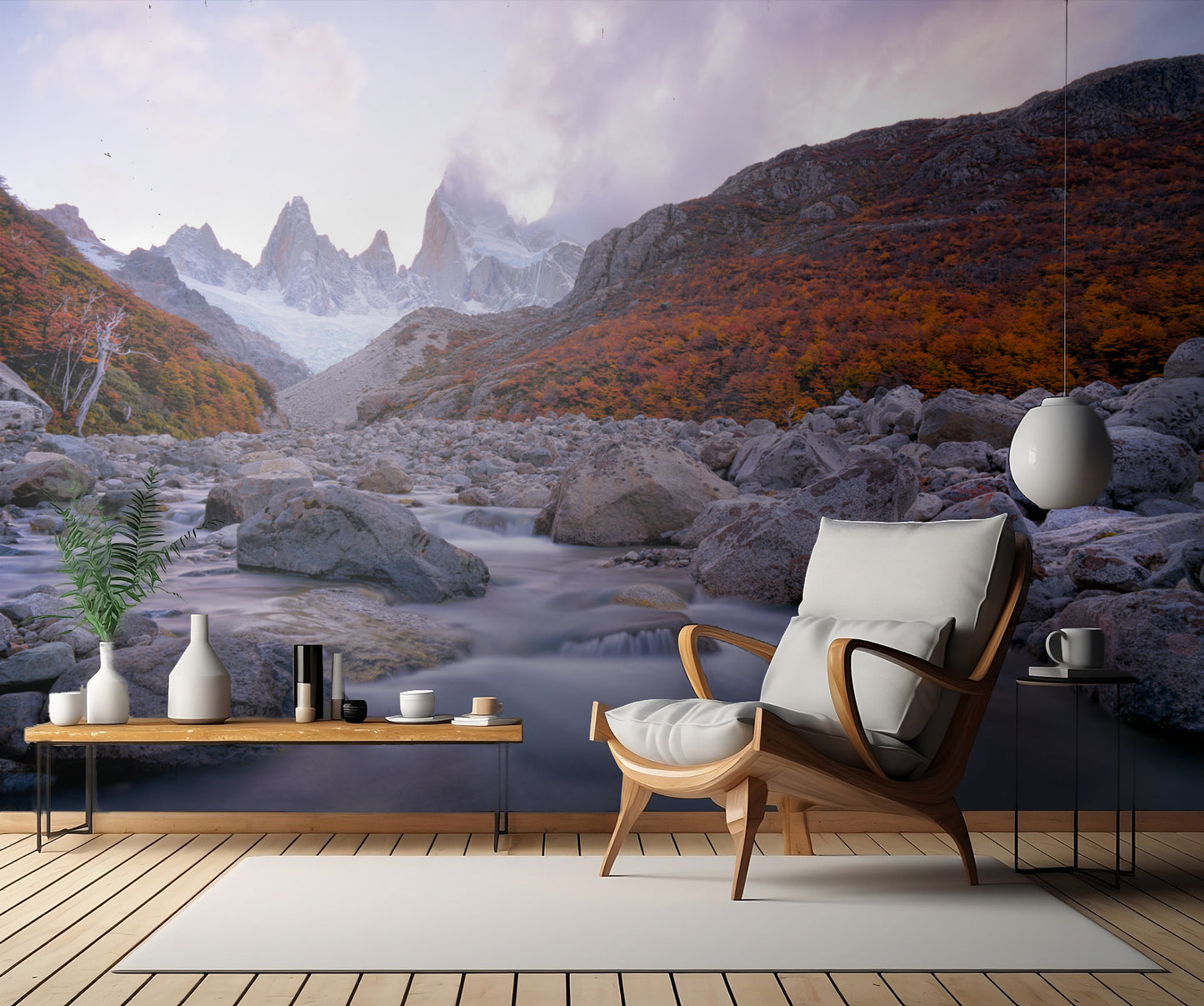 Fitz Roy under Twilight fototapet