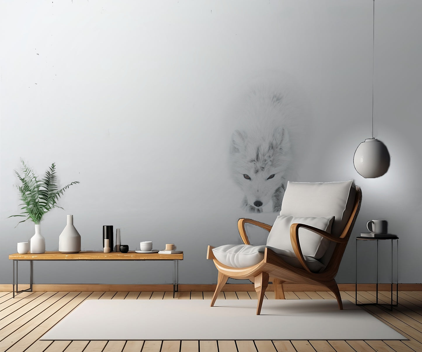 Arctic Fox fototapet