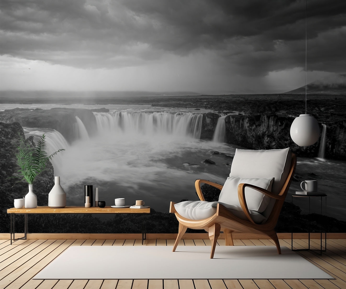 The Waterfall of the Ancient Gods fototapet