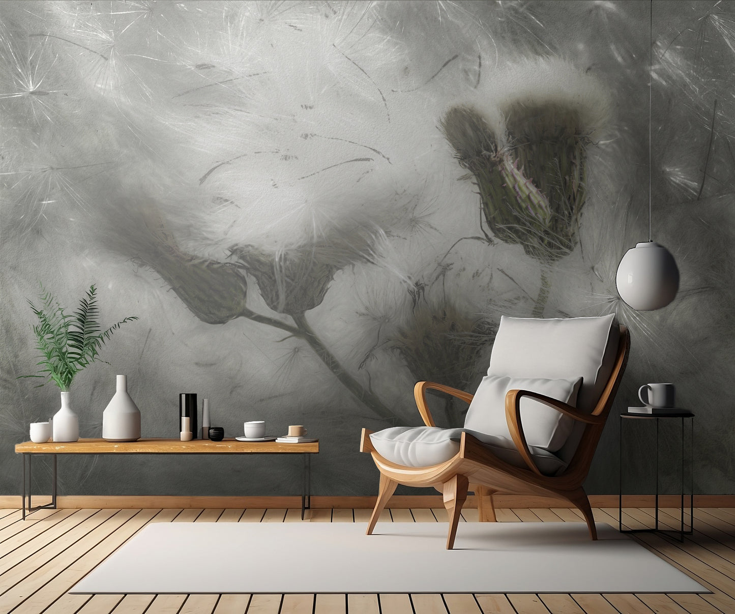 thistle blast fototapet