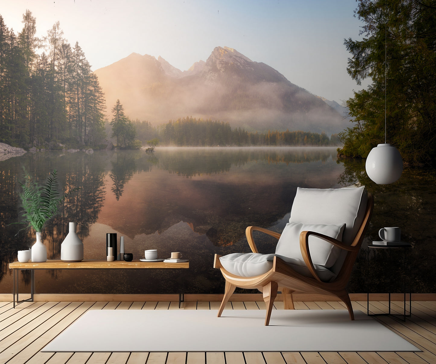 Glowing Mist fototapet