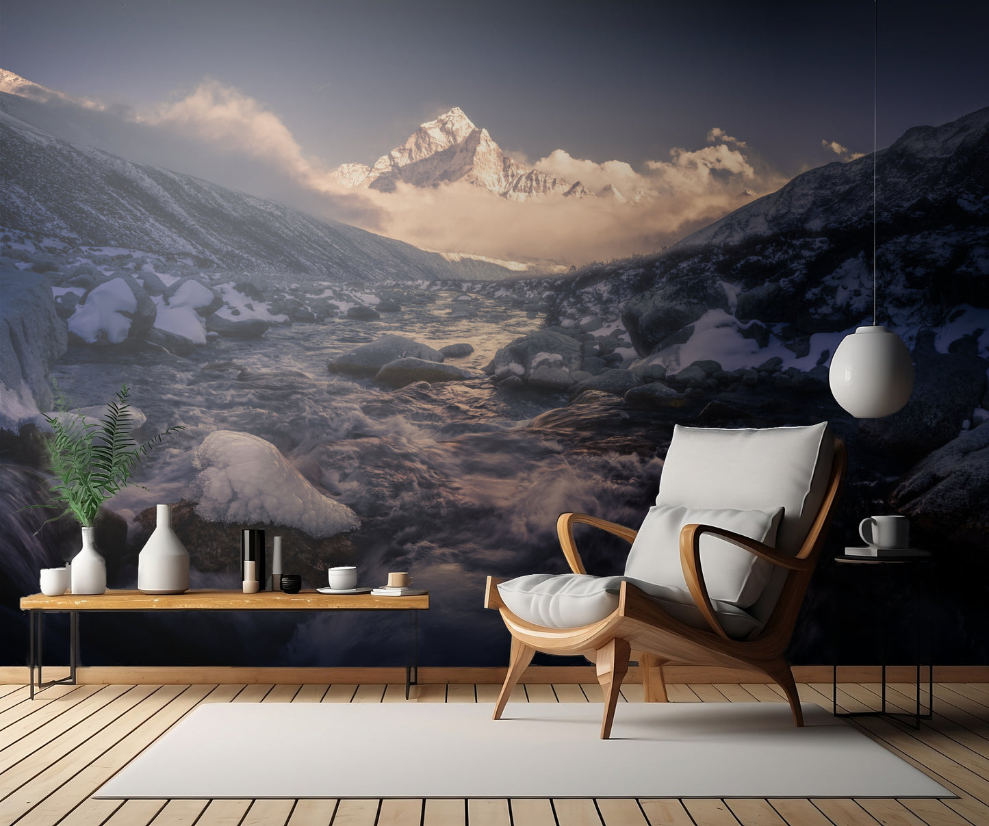 Ama Dablam 《巅峰暮色》 fototapet