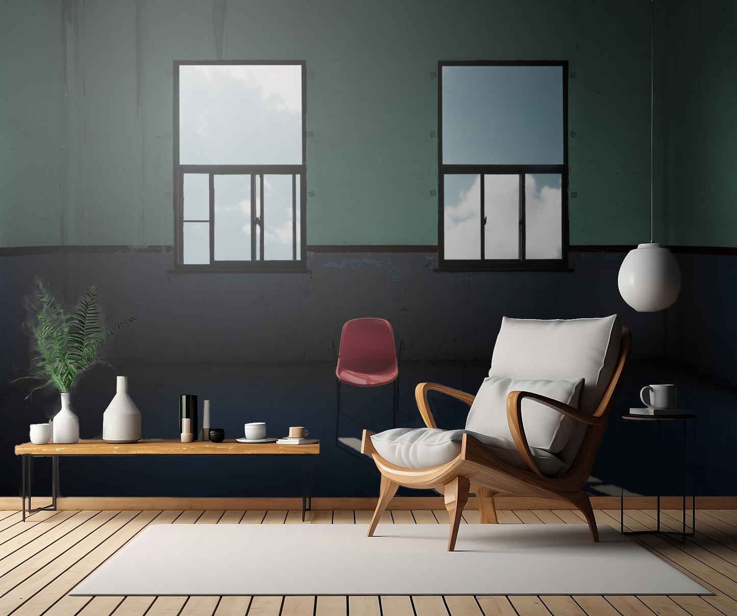 Alone time fototapet