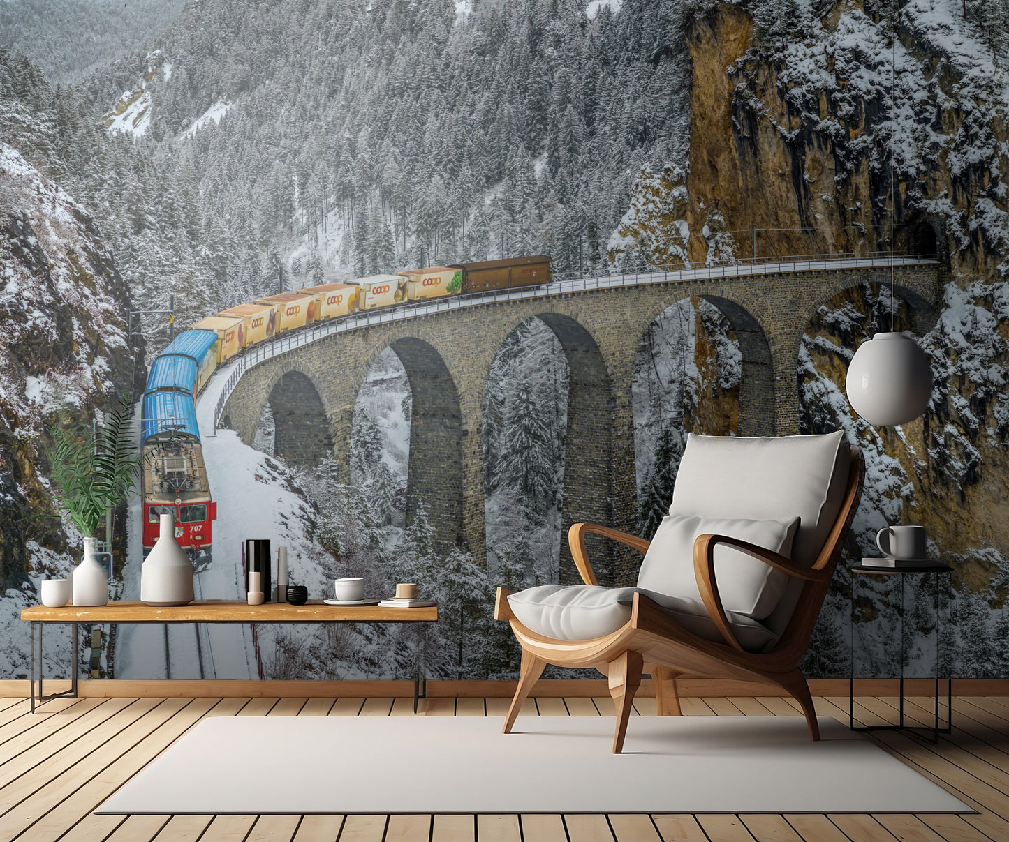 Transalpine fototapet