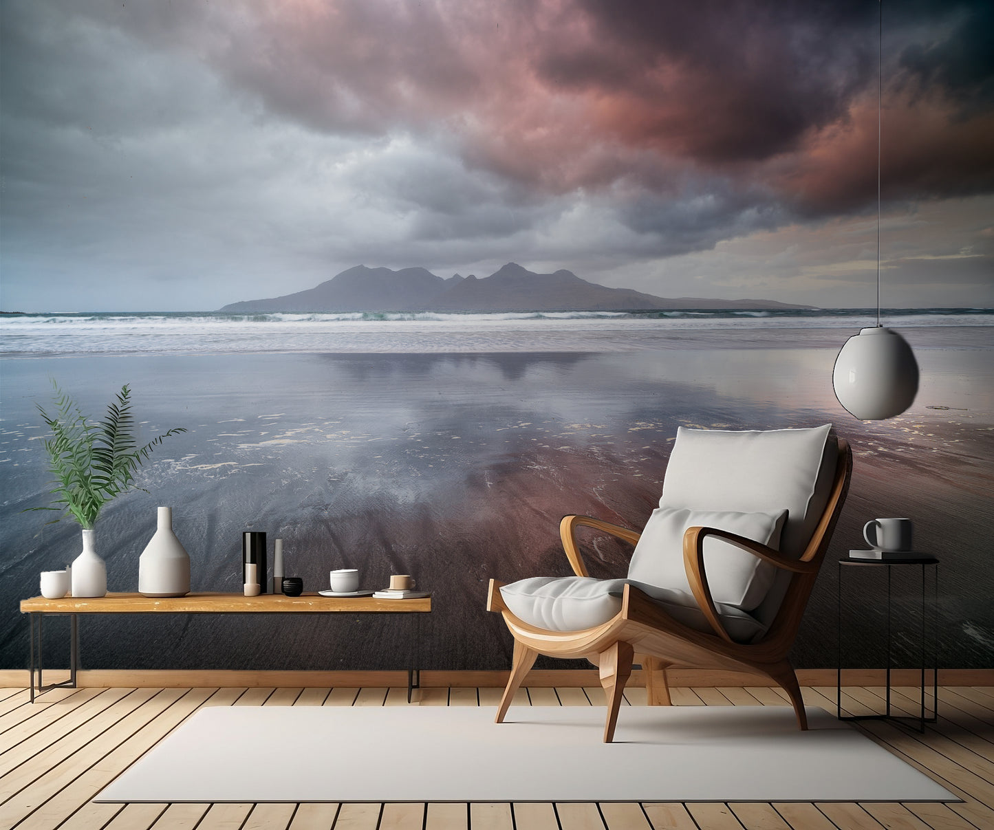 Laig Beach fototapet