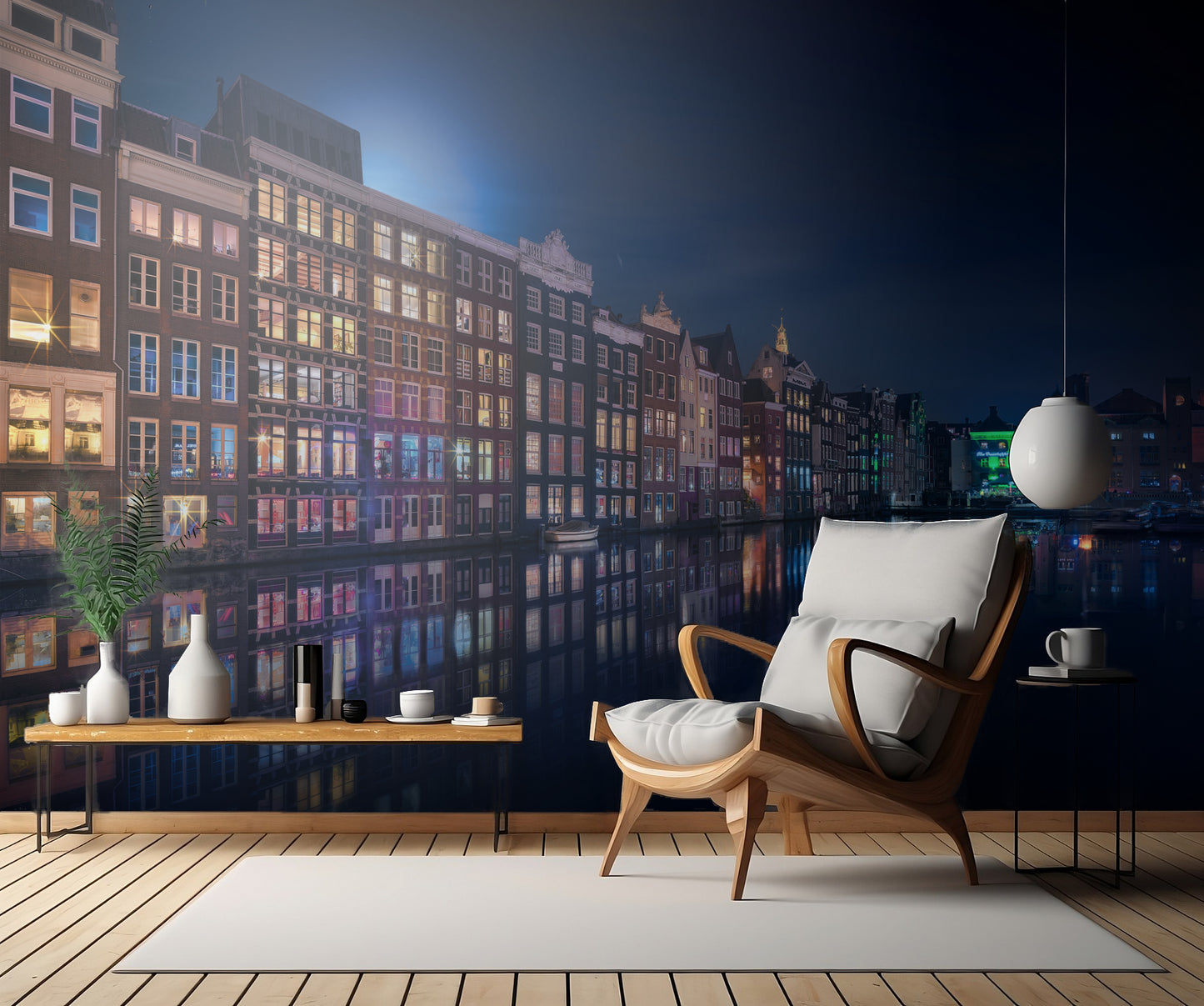 Amsterdam Windows Colors fototapet