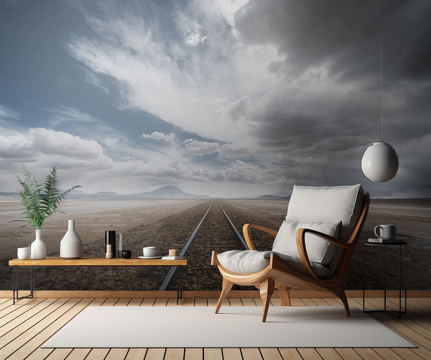 the long road fototapet