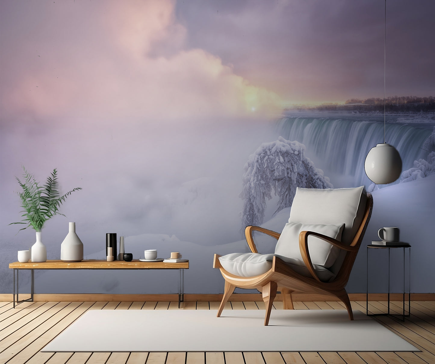 Sunrise at Niagara Falls fototapet