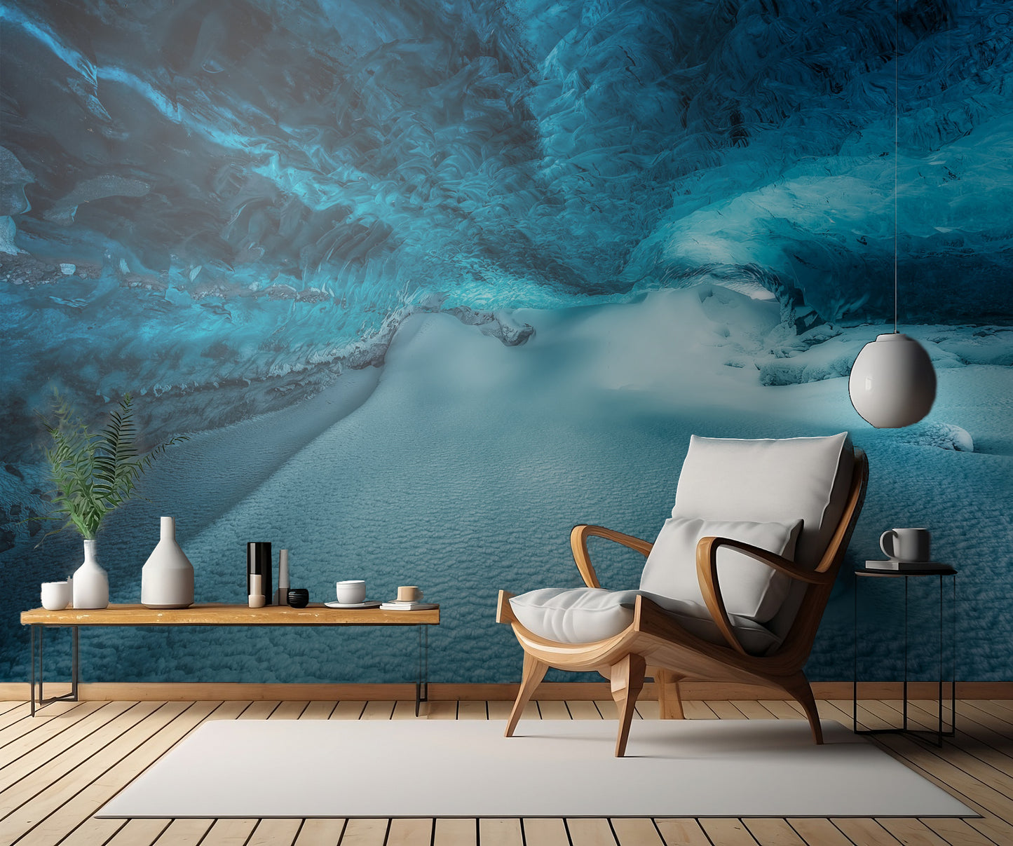 Hidden Frozen World fototapet