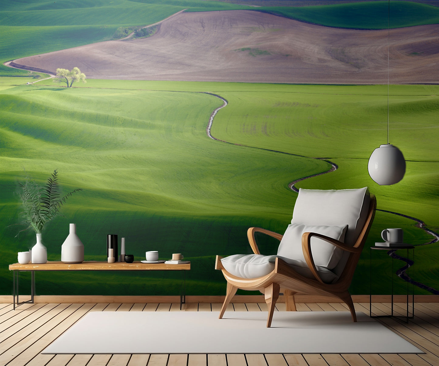 A creek runs through it fototapet