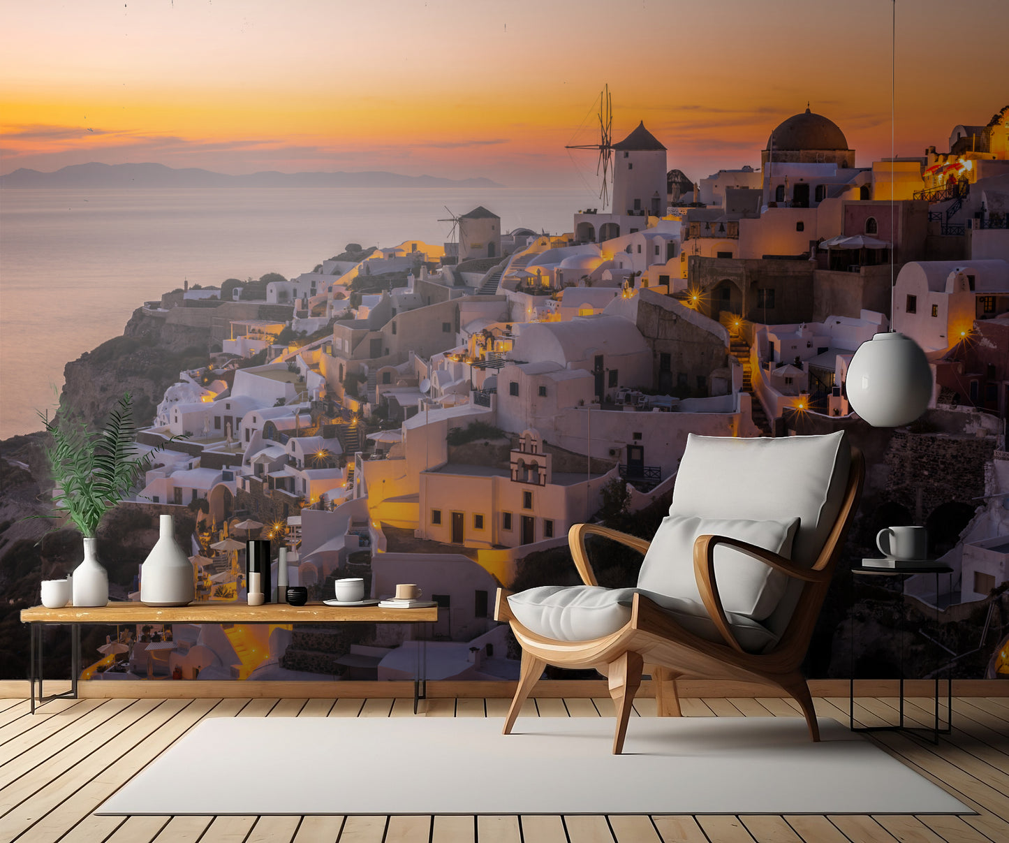 Calispera Santorini fototapet