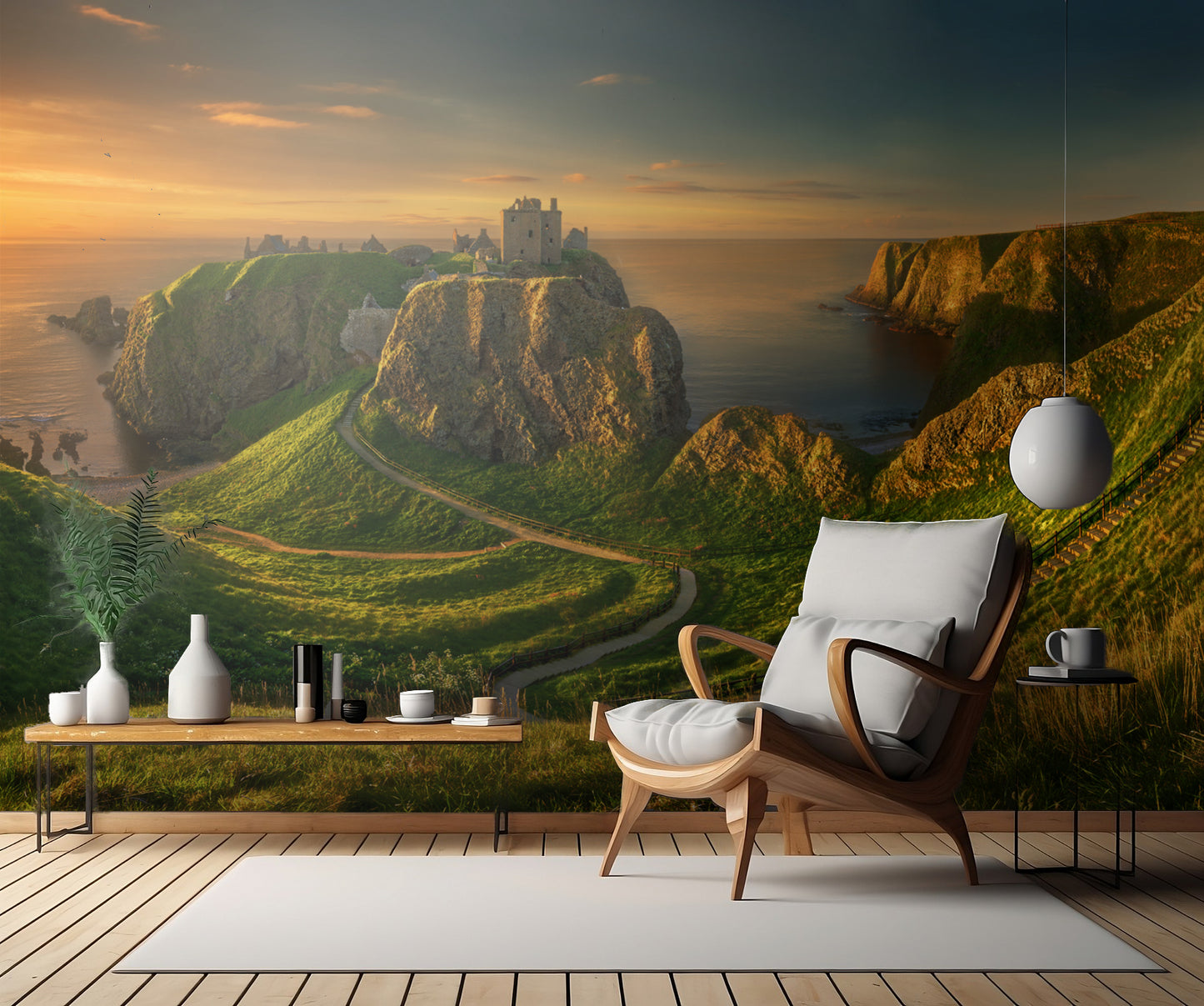 Dunnottar... fototapet