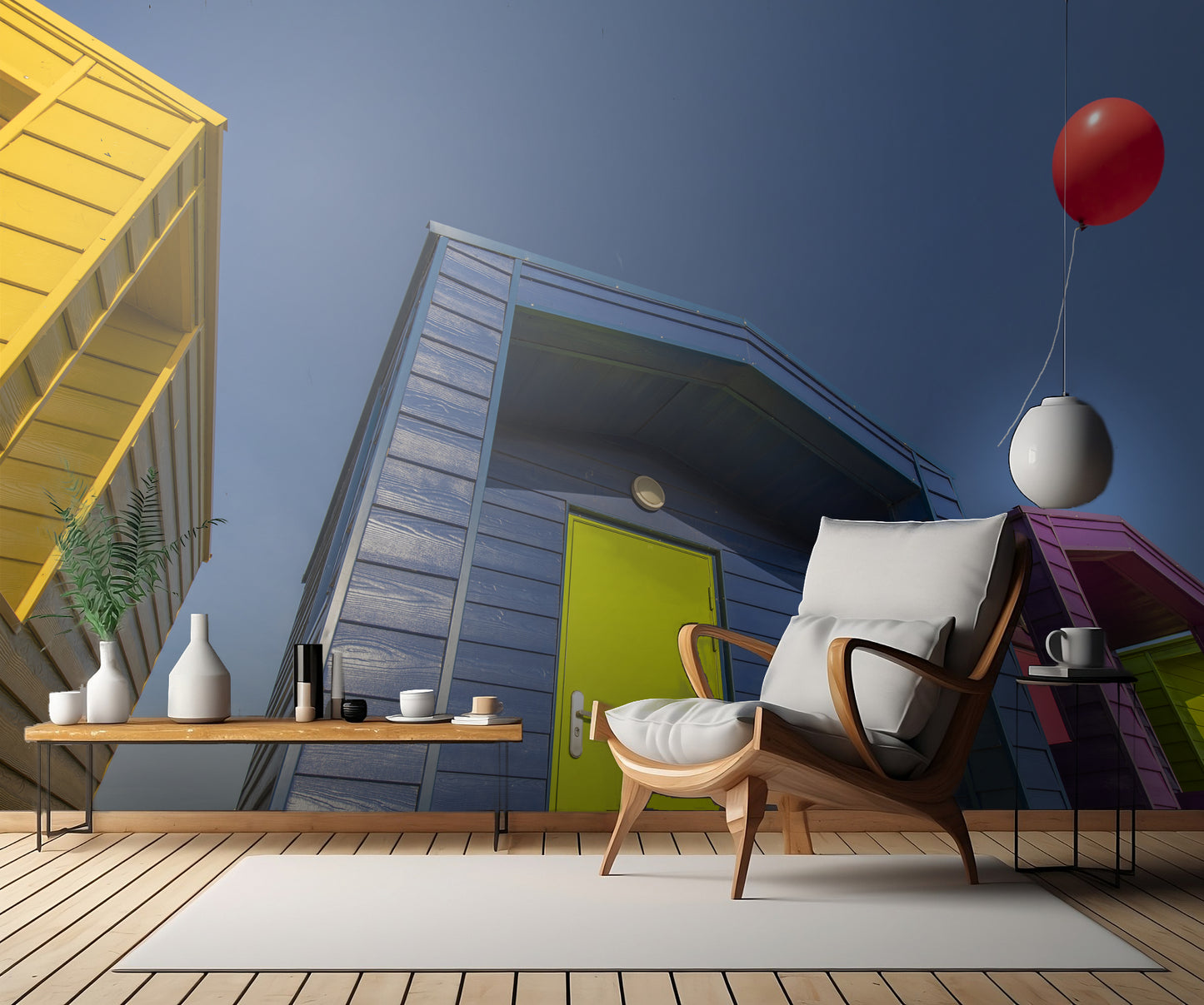 " Summertime Blues " fototapet