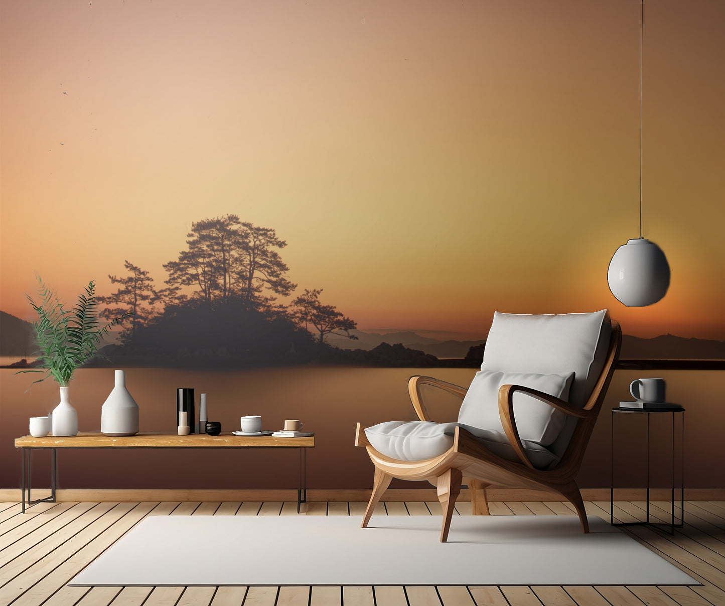 Lonely island fototapet