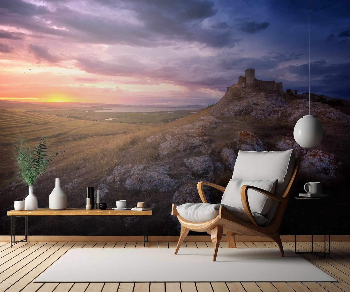 Enisala Medieval Fortress fototapet