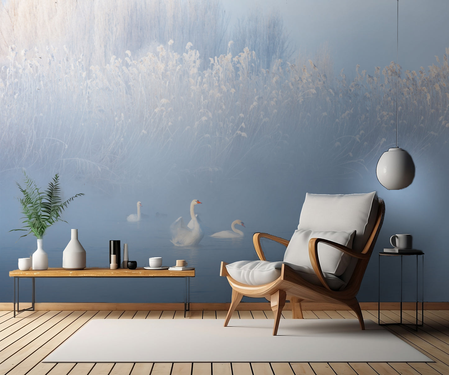 白鸟今飞仙,此意在人间 fototapet