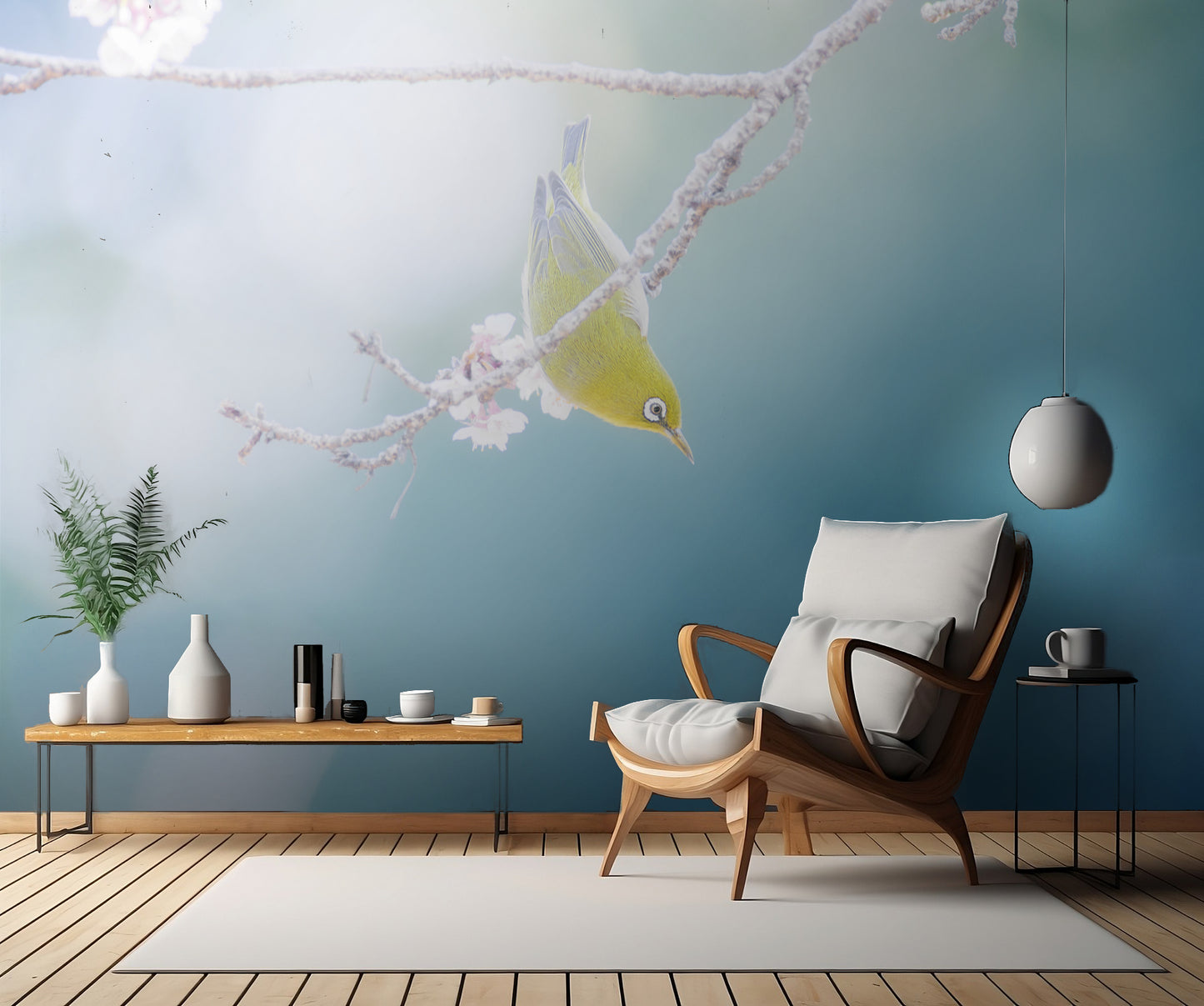 With the feelings of the spring moment fototapet