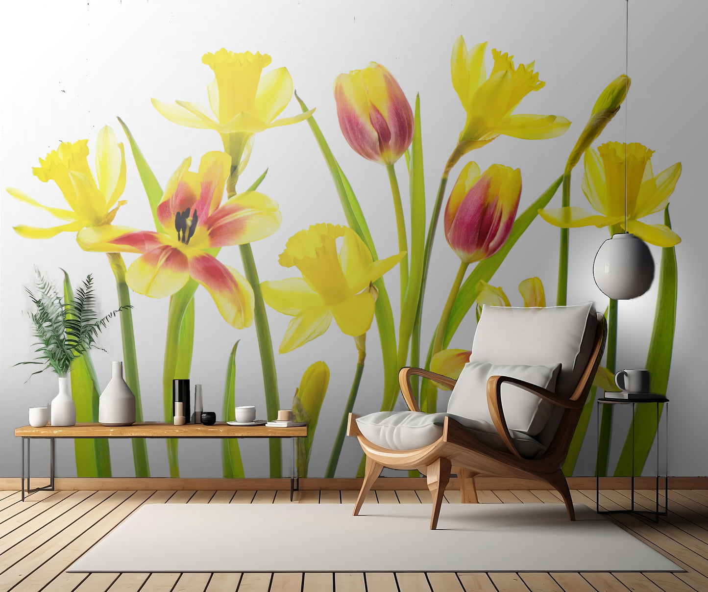 Vibrant Spring fototapet