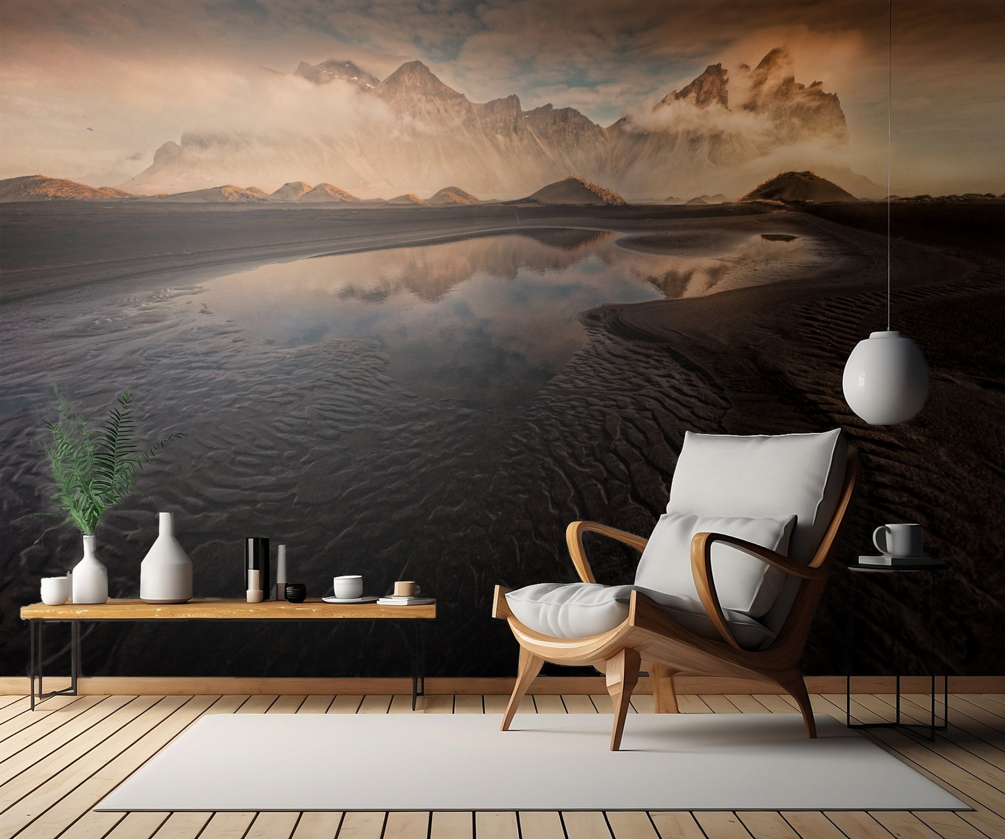 Another morning storm passed by fototapet