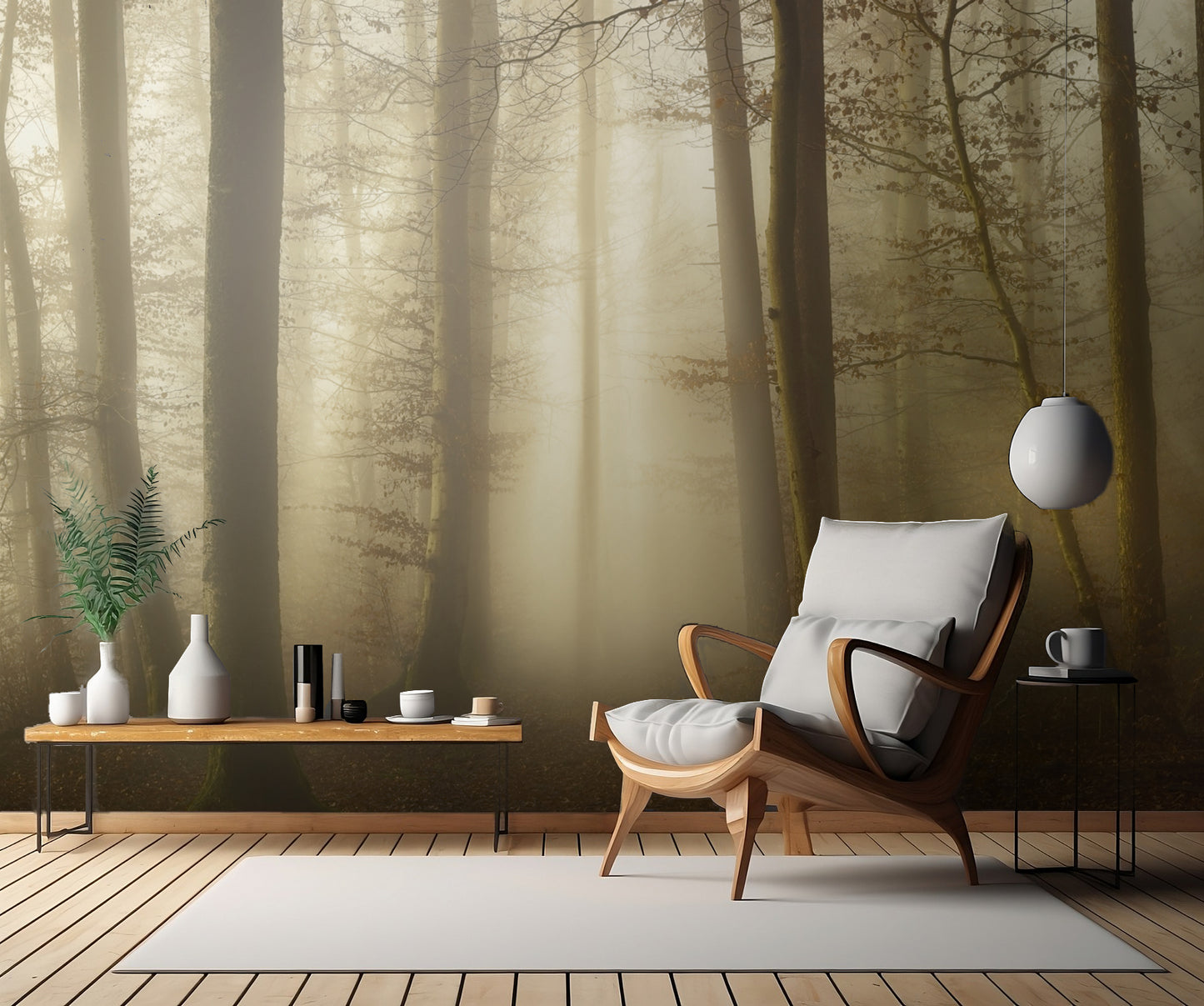 Into the Trees fototapet