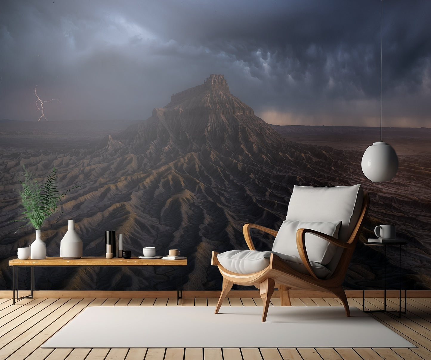 Fortress of Erosion fototapet