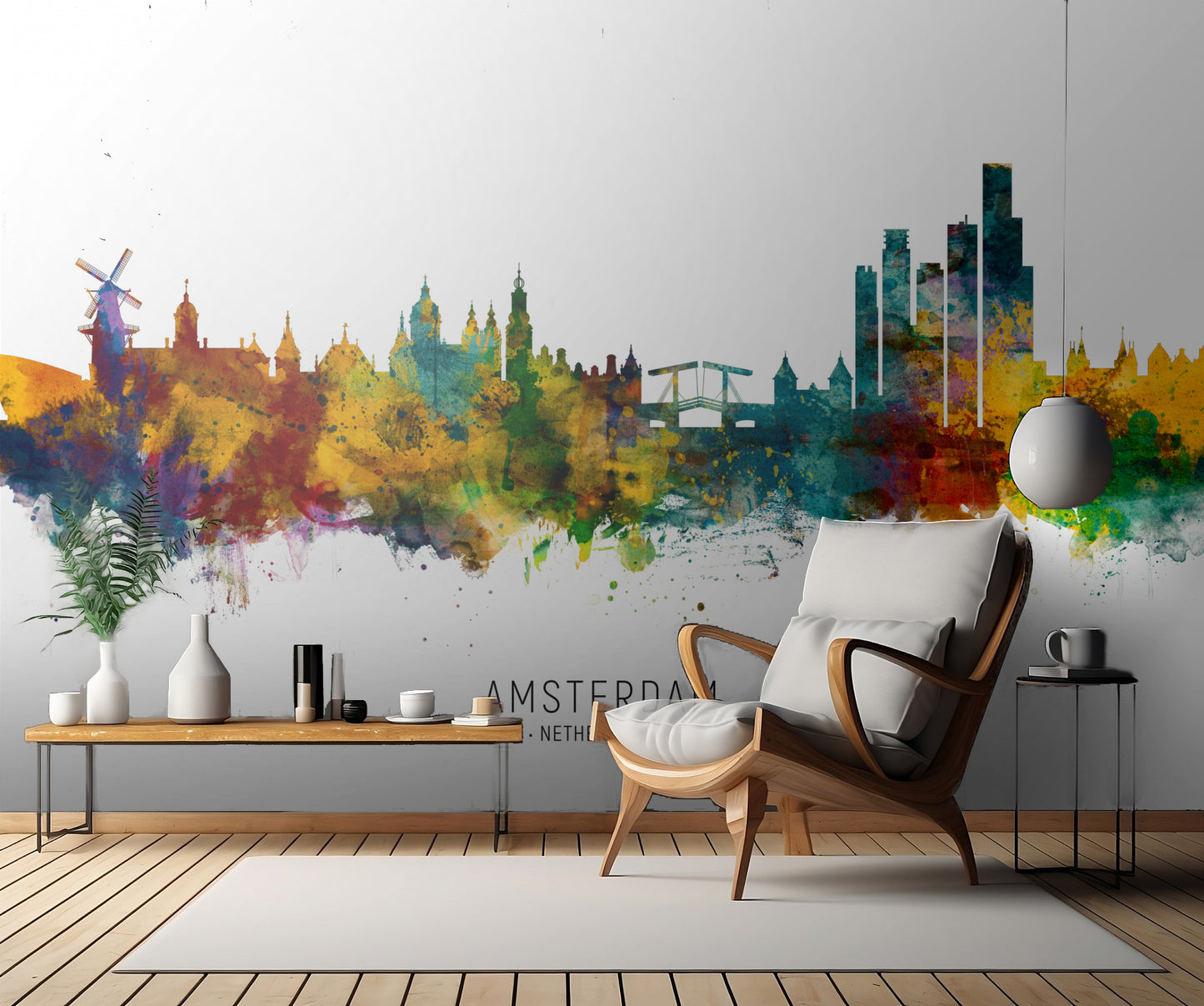 Amsterdam Skyline fototapet