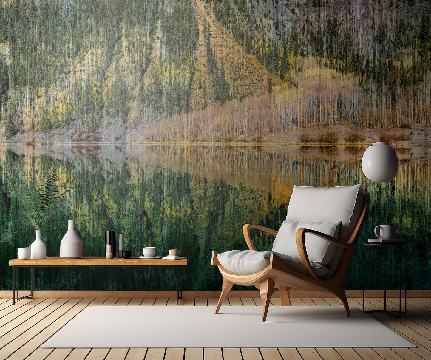 Reflection in the Lake fototapet