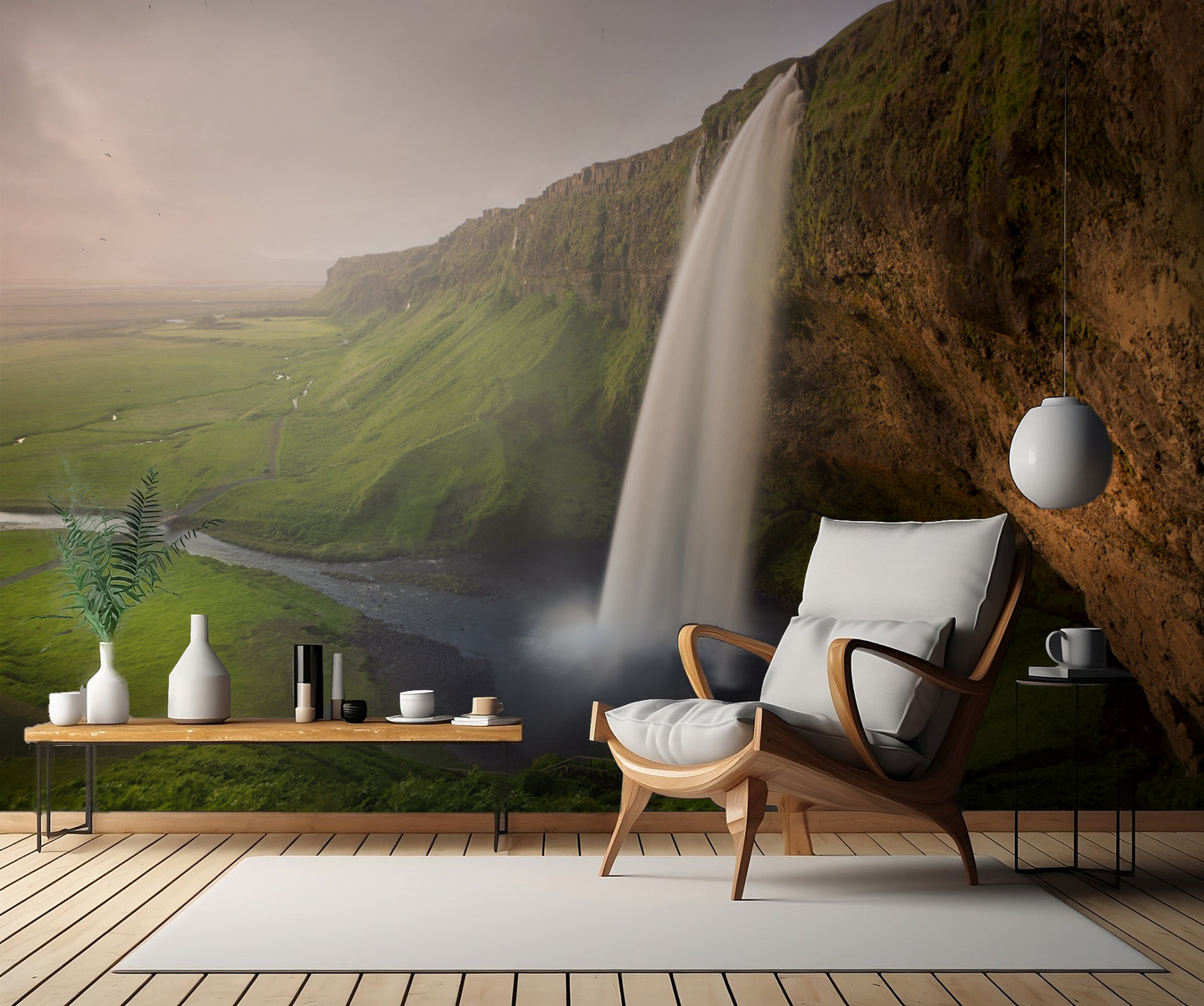 Seljalandsfoss fototapet