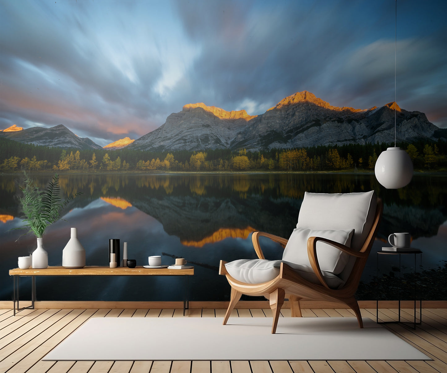 A line of Fire fototapet