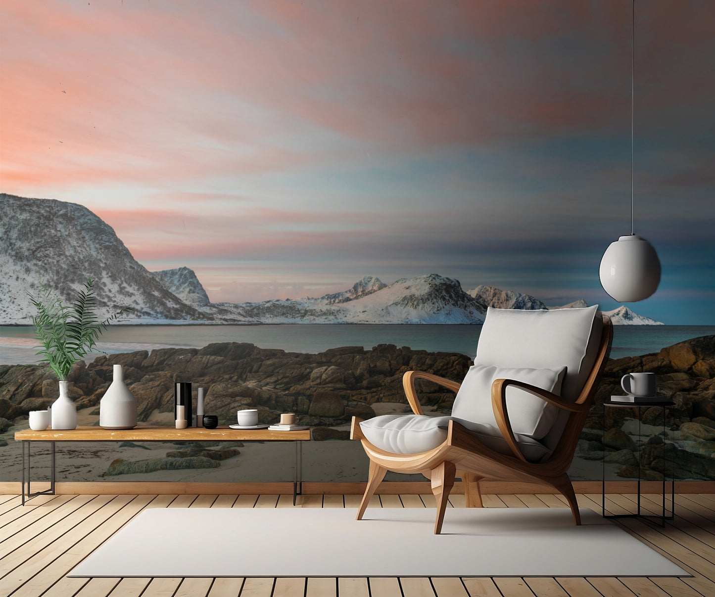 Winter Dawn fototapet