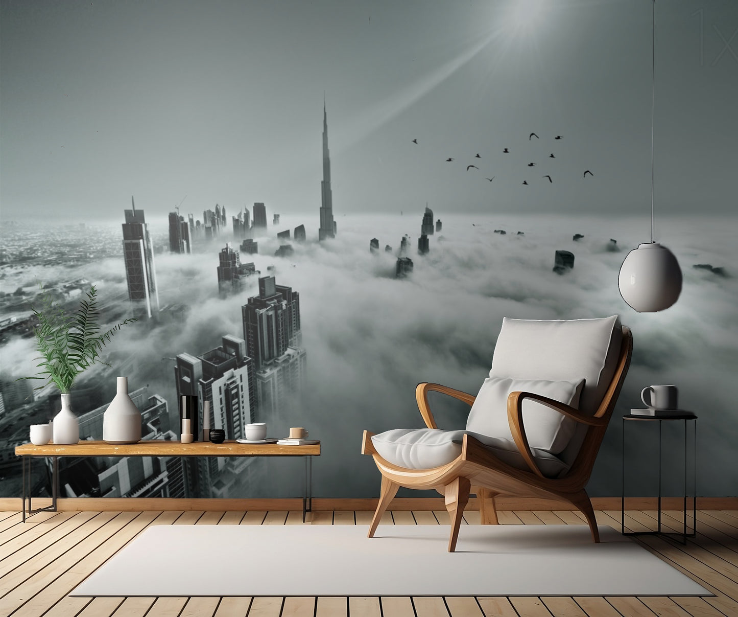 Up up and Above fototapet