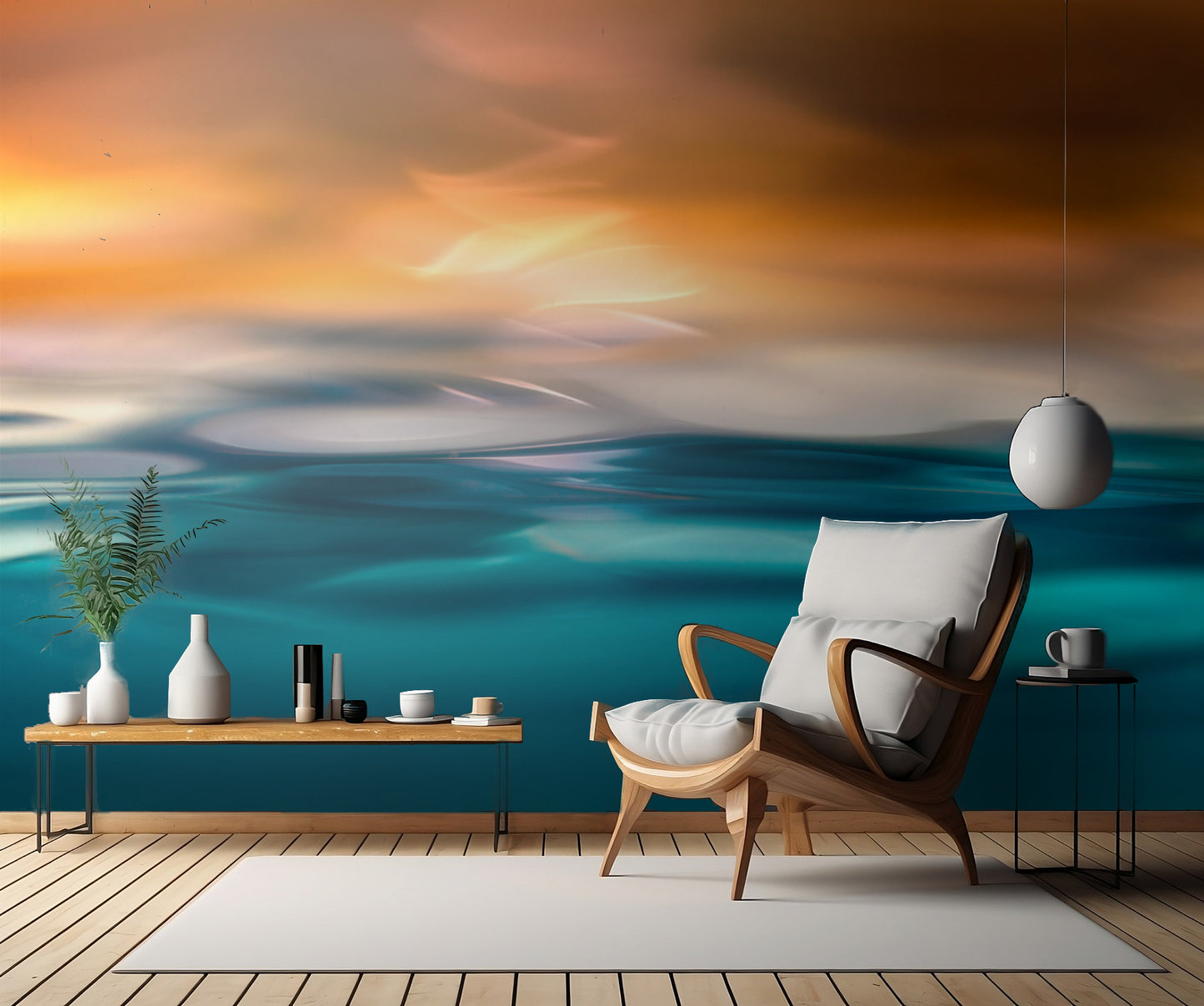 Evaporation fototapet