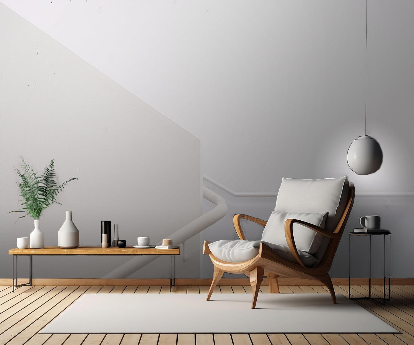 white room fototapet