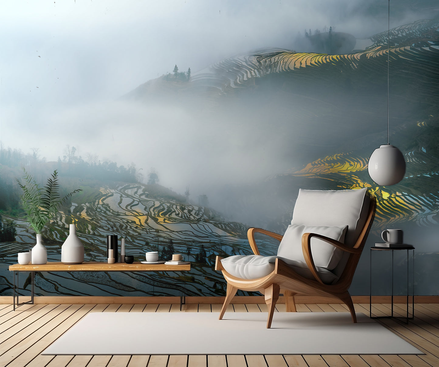 Yuan Yang rice terraces fototapet