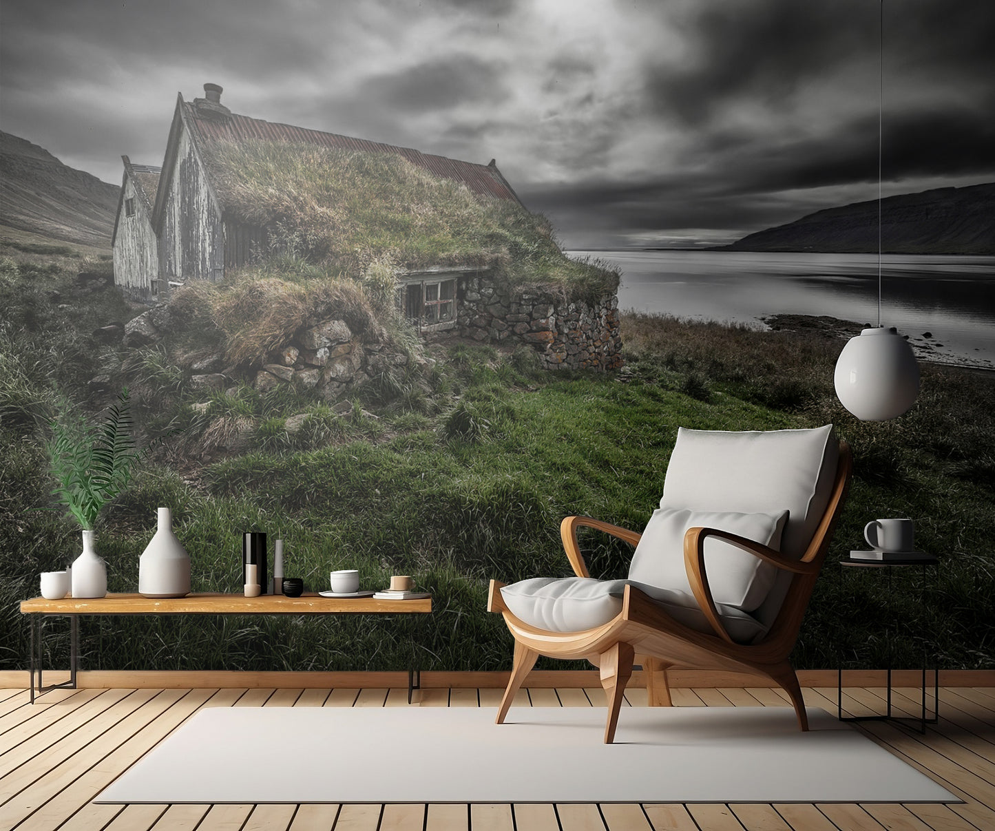 Turf and Stones fototapet