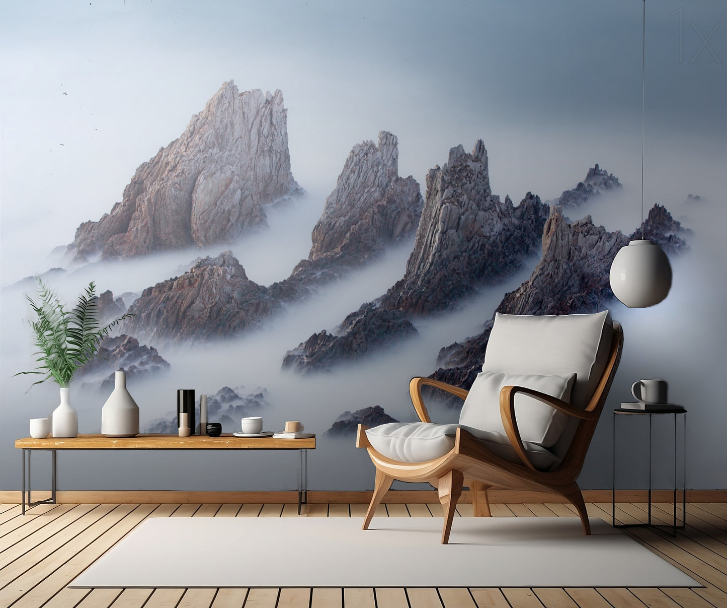 Crests and Valleys fototapet