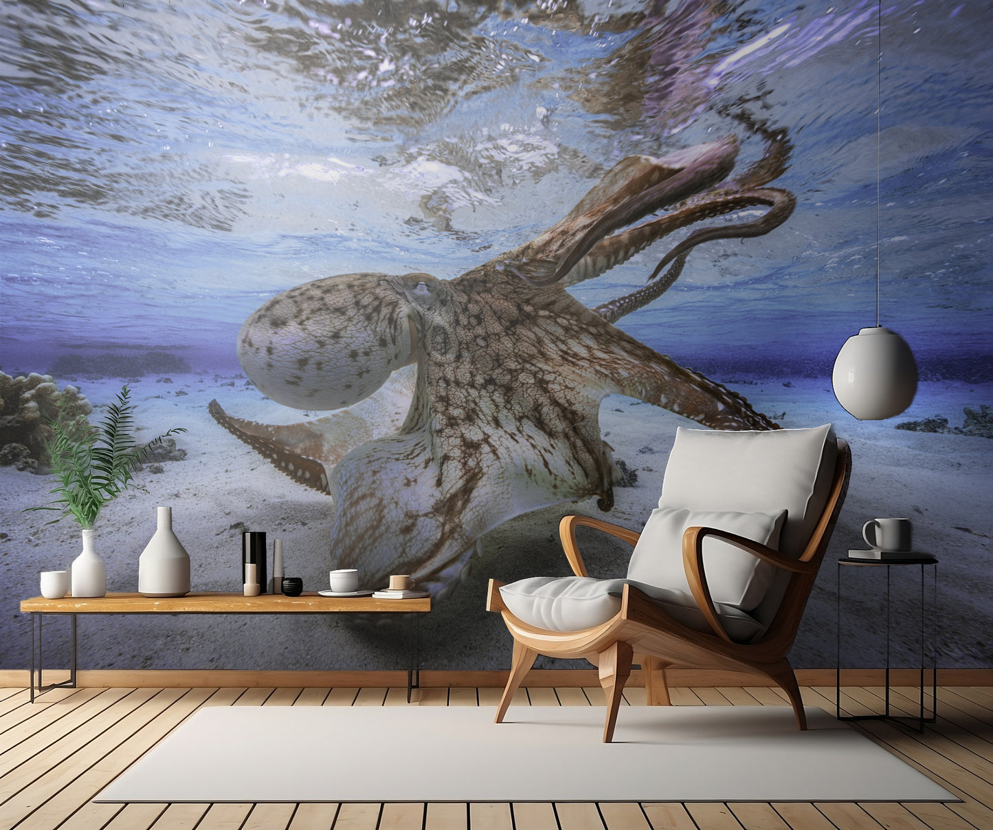 Dancing Octopus fototapet