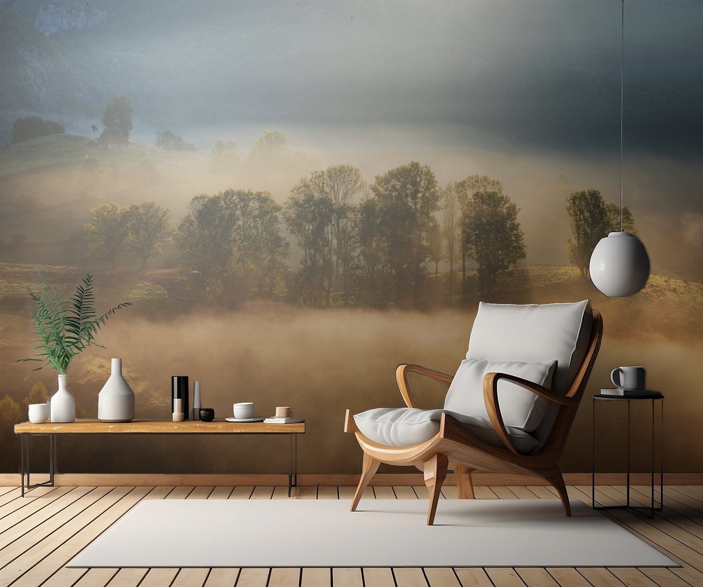 Sunrise veil fototapet